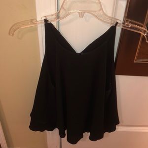 Black boutique tank top